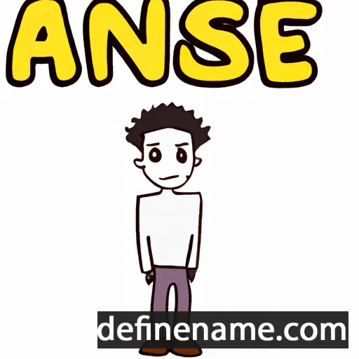 cartoon of the name Asine