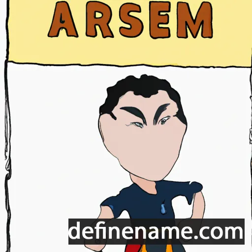 cartoon of the name Asirem