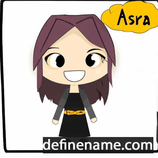 cartoon of the name Asiria