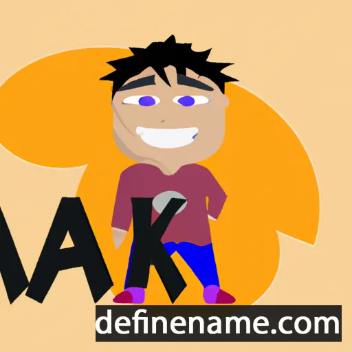 cartoon of the name Aska