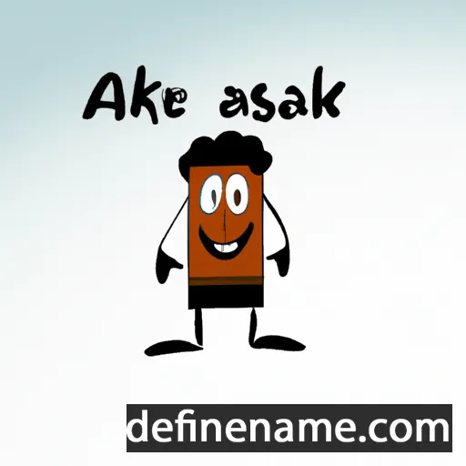 cartoon of the name Askale