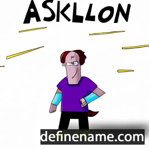 cartoon of the name Askalon