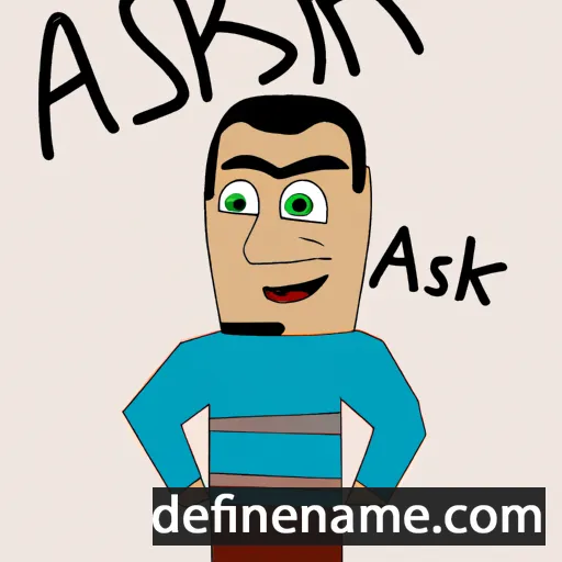 cartoon of the name Askar