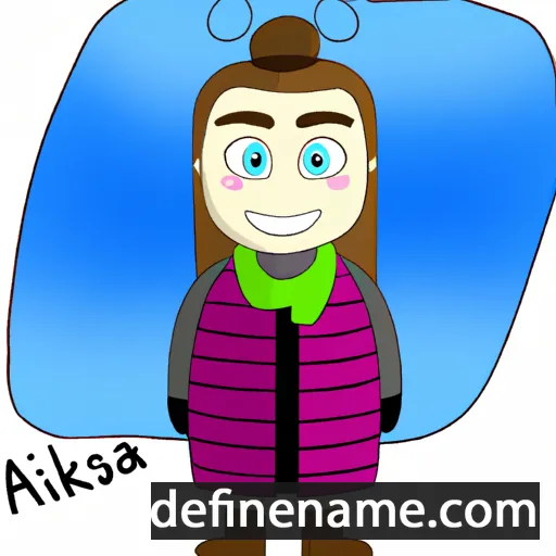 cartoon of the name Askja