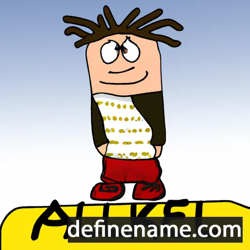 cartoon of the name Askjell