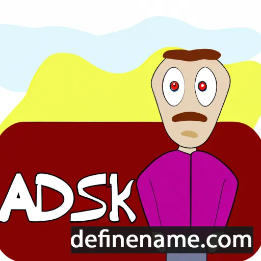 cartoon of the name Askold