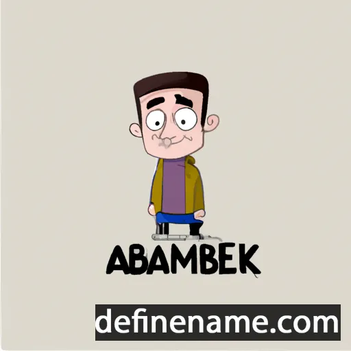 cartoon of the name Aslambek