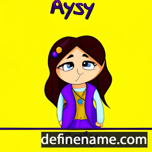 cartoon of the name Asliyat