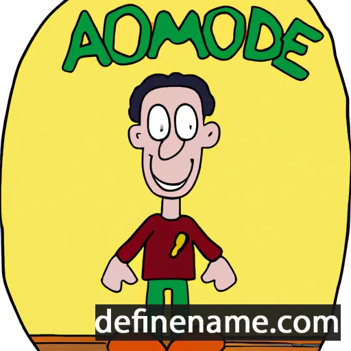 cartoon of the name Asmodeu