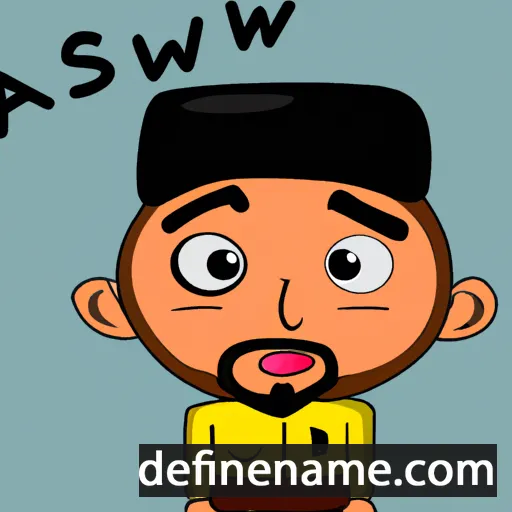 Asnawi cartoon