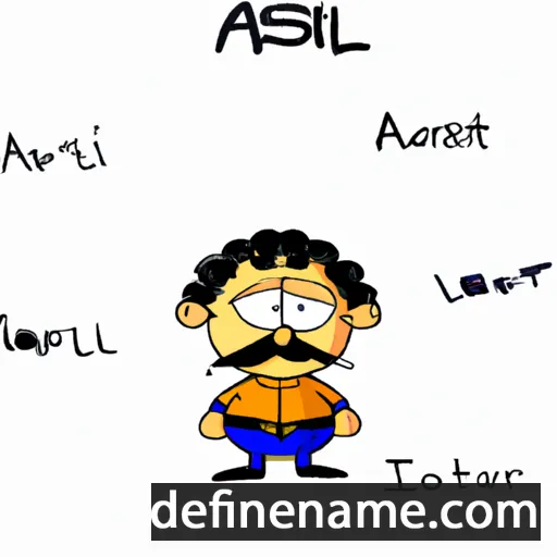 Asralt cartoon