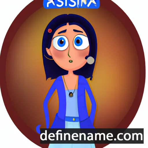 cartoon of the name Assarina