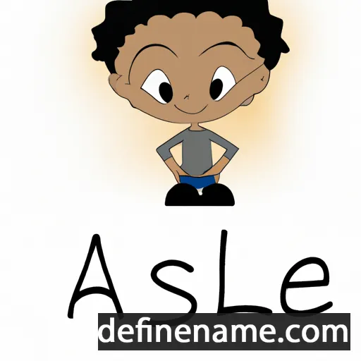 cartoon of the name Assele