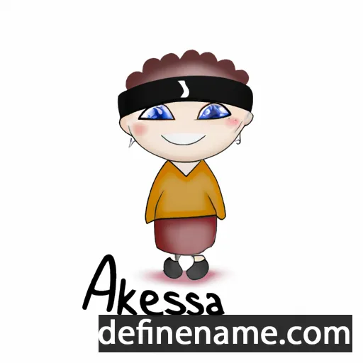 cartoon of the name Assenka