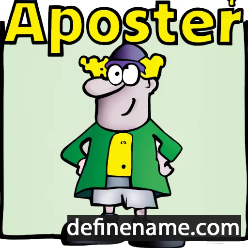 cartoon of the name Assepoester