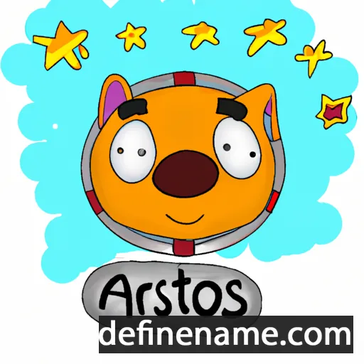 cartoon of the name Ástrós