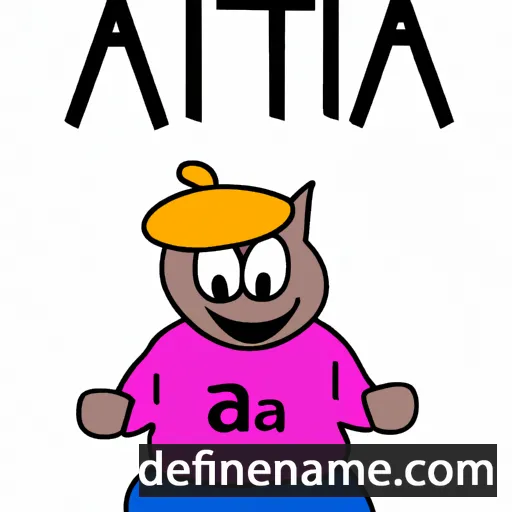 Ätta cartoon