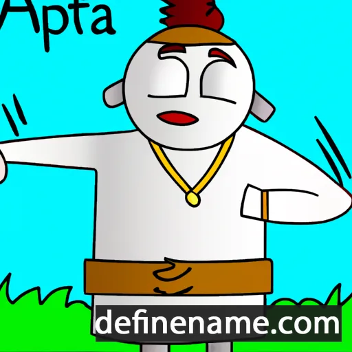 cartoon of the name Ātarepāta