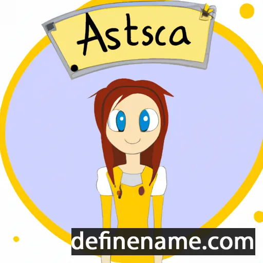 Astacia cartoon