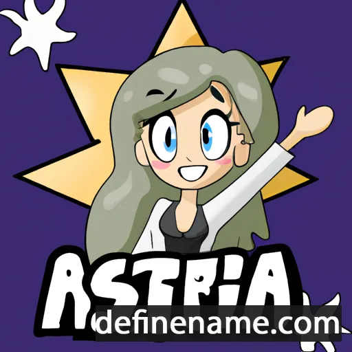 Astéria cartoon