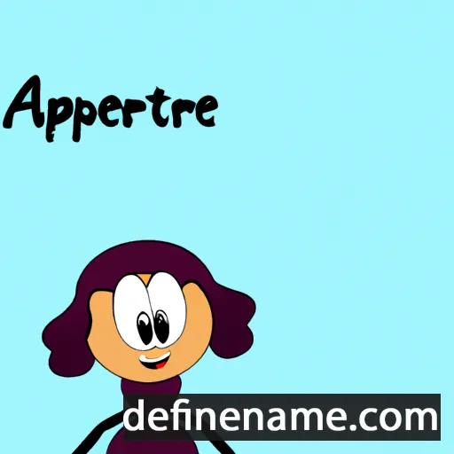 cartoon of the name Astéropée