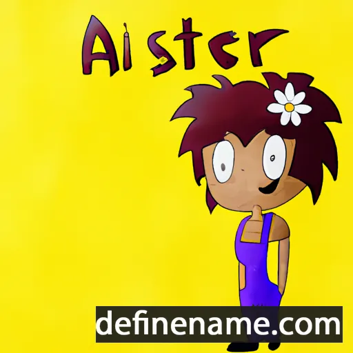 Astèr cartoon