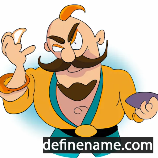 cartoon of the name Astemir