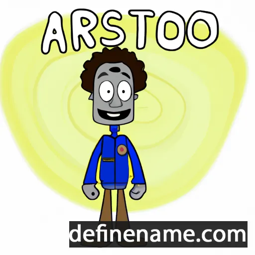 cartoon of the name Astero