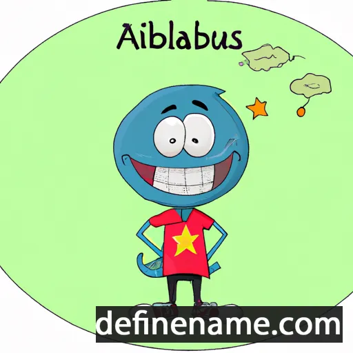 cartoon of the name Astralabius