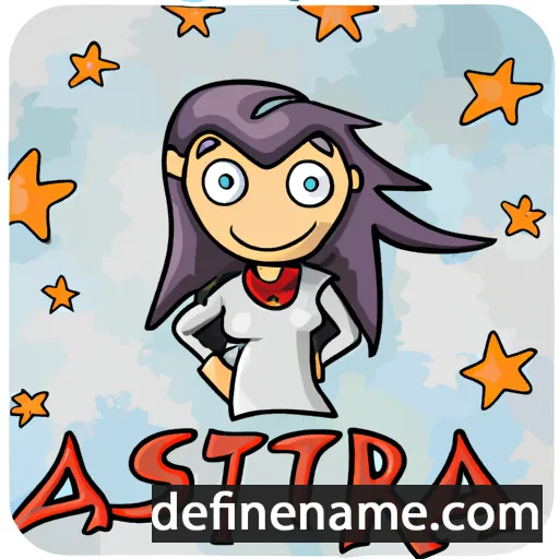 Astreta cartoon