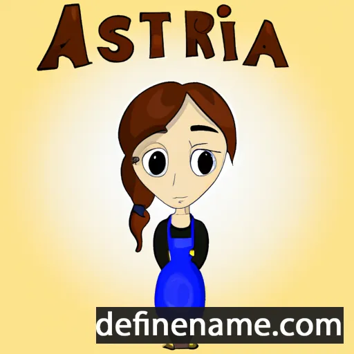 Astrina cartoon