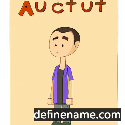 cartoon of the name Astruc