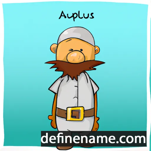 cartoon of the name Astulphus