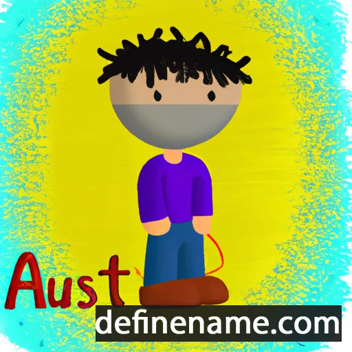 cartoon of the name Astuti