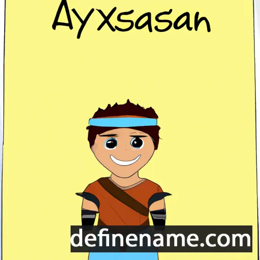 cartoon of the name Astyanax