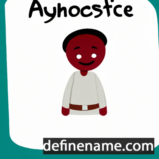 cartoon of the name Astyoche