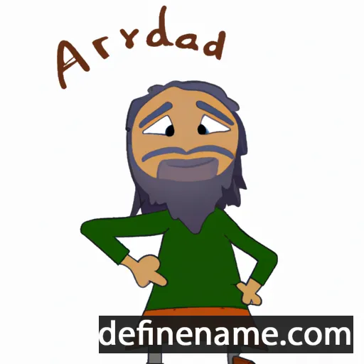 cartoon of the name Asvard