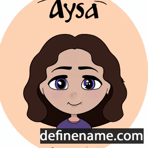 cartoon of the name Asya