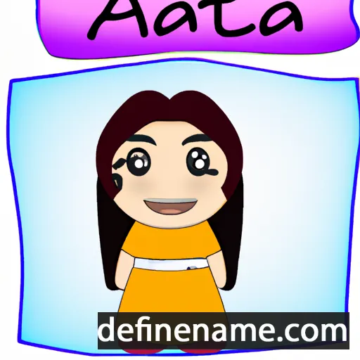 Atana cartoon