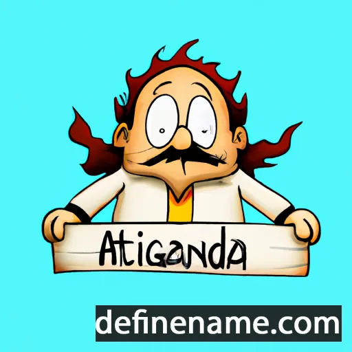 Atanagildo cartoon