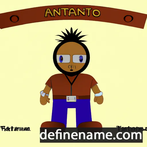 cartoon of the name Atanasi