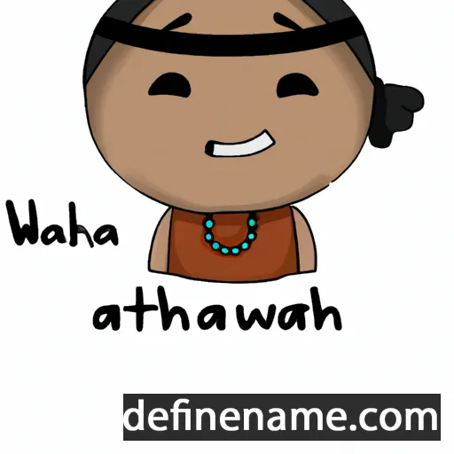 cartoon of the name Atawhai