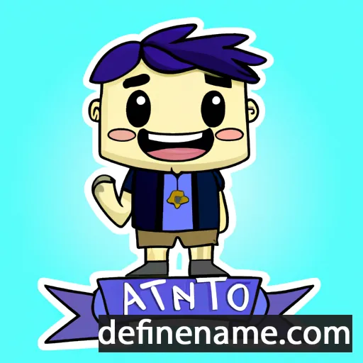 cartoon of the name Ateneo