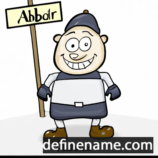 Aðalberg cartoon