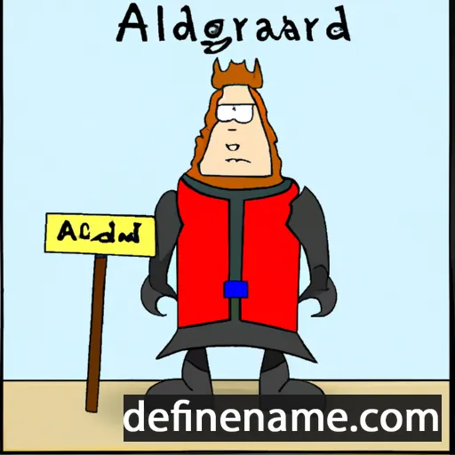 Aðalborg cartoon