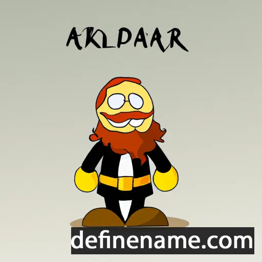 Aðalbrandr cartoon