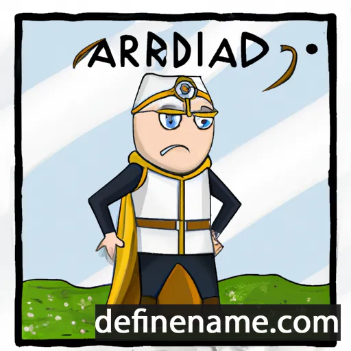 cartoon of the name Aðalráður