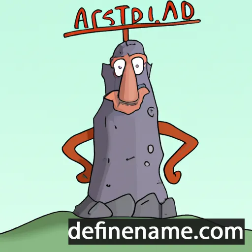 cartoon of the name Aðalstein