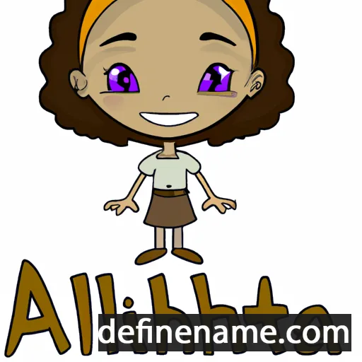 cartoon of the name Athalia