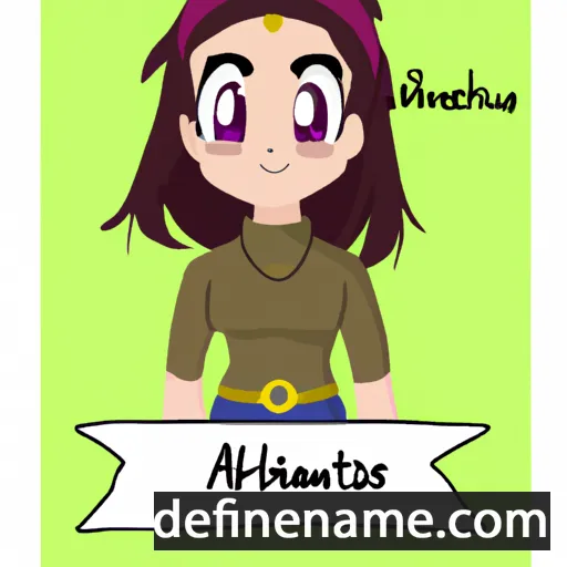 Athanaïse cartoon